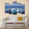 Iceberg off the coast of Greenland, Atlantic Ocean multi panel canvas wall art