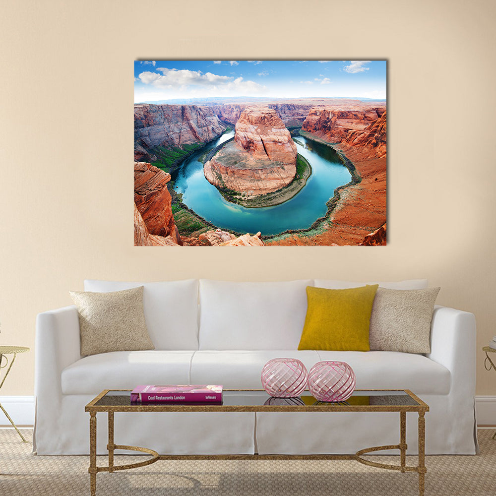 Horse Shoe Bend, north rim Grand Canyon Page, Arizona, USA multi panel canvas wall art