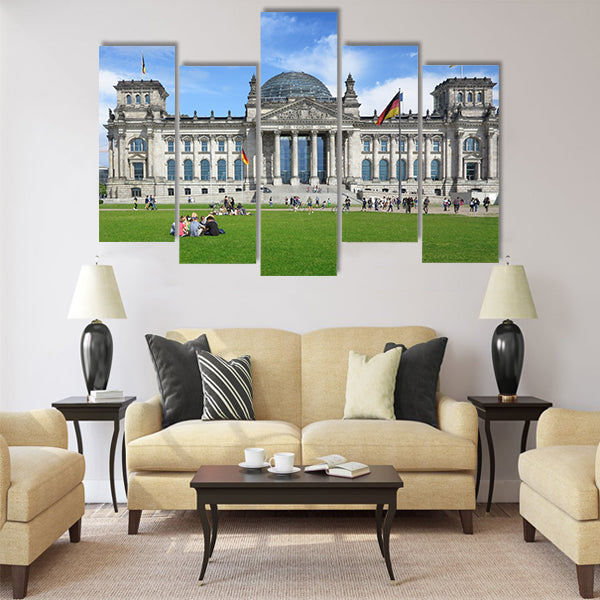 German Reichstag, Berlin, Germany Multi panel canvas wall art