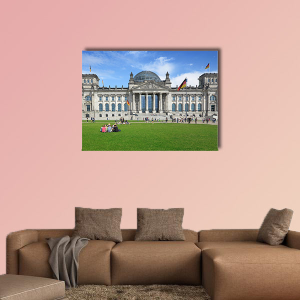 The German Reichstag, Berlin, Germany multi panel canvas wall art