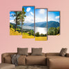 Panoramic view of the city of Zell am See with Zeller Lake wall art