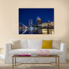 Beautiful Puerto Madero and the Women Multi Panel Canvas Wall Art