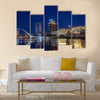 Beautiful Puerto Madero and the Women Multi Panel Canvas Wall Art