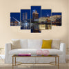 Beautiful Puerto Madero and the Women Multi Panel Canvas Wall Art