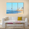 Beautiful Coastline in Israel Multi Panel Canvas Wall Art