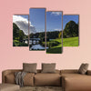 Autumn at Stourhead Gardens in Wiltshire multi panel canvas wall art