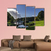 Autumn at Stourhead Gardens in Wiltshire multi panel canvas wall art