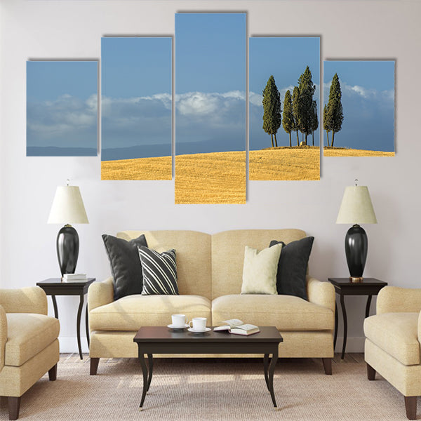 image of typical tuscan landscape Multi Panel Canvas Wall Art