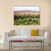 Morocco landscape river valley Multi Panel Canvas Wall Art