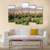 Morocco landscape river valley Multi Panel Canvas Wall Art