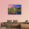 Blue mosque in Istanbul in Turkey Multi panel canvas wall art