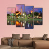 Blue mosque in Istanbul in Turkey Multi panel canvas wall art