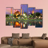 Blue mosque in Istanbul in Turkey Multi panel canvas wall art