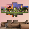 Blue mosque in Istanbul in Turkey Multi panel canvas wall art