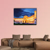 Vienna Hofburg Imperial Palace at night, Austria multi panel canvas wall art