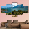 Landscape of Batur volcano and Lake Batur. Bali Island, Indonesia Multi panel canvas wall art