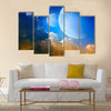 3D Fantasy landscape Multi Panel Canvas Wall Art