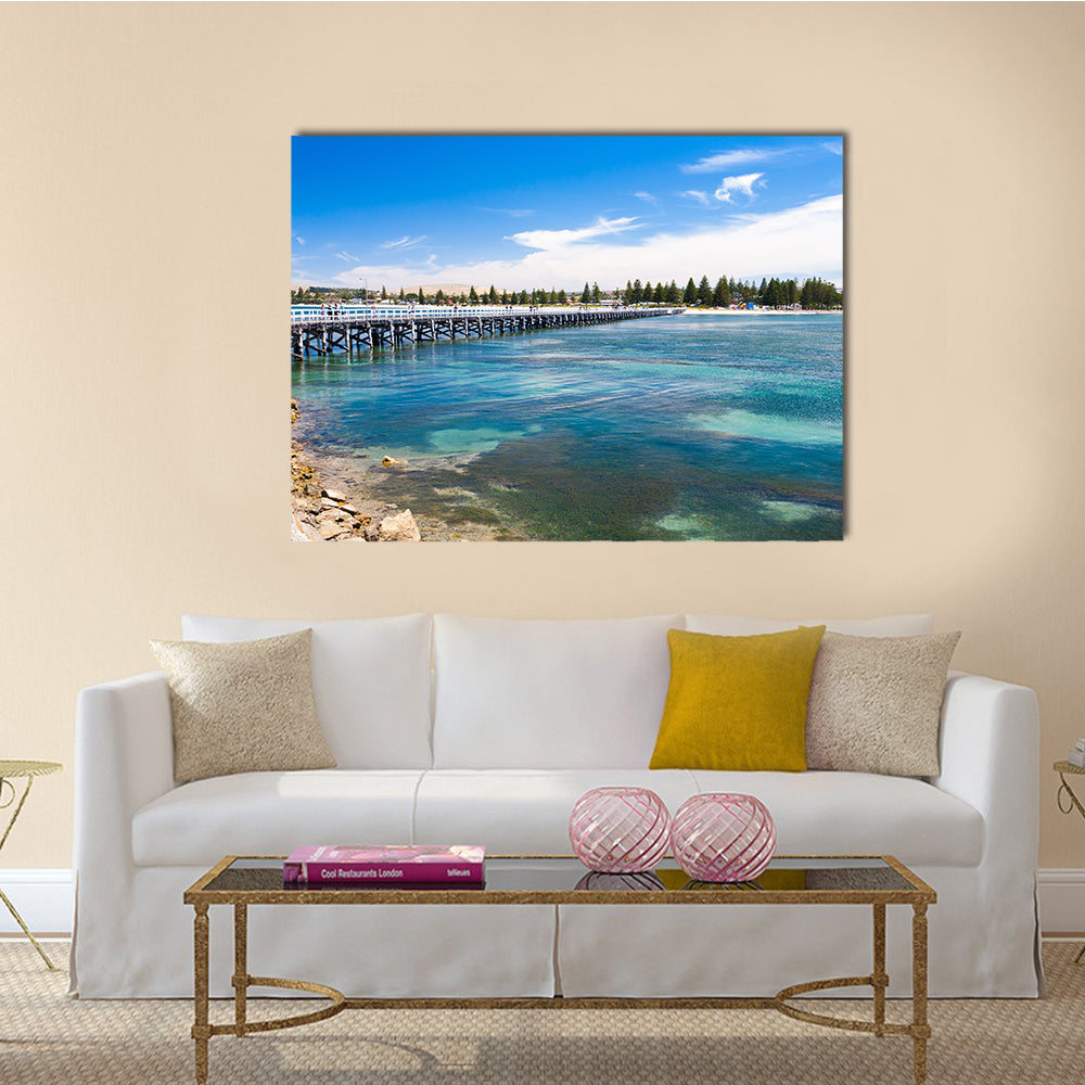 Granite Island off the coast of Victor Harbour South Australia multi panel canvas wall art