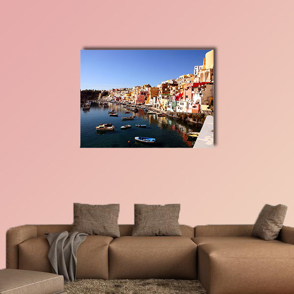 Procida multi panel canvas wall art