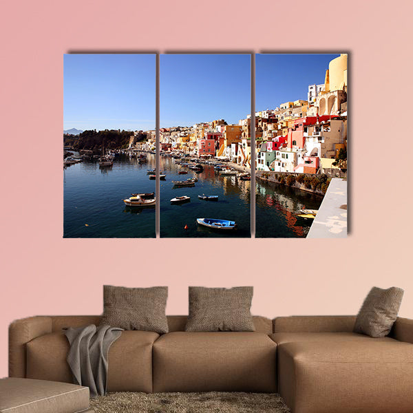 Procida multi panel canvas wall art
