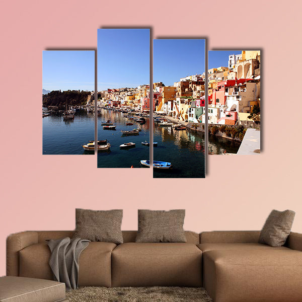 Procida multi panel canvas wall art