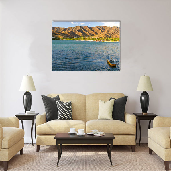 Taganga bay, Colombia Multi Panel Canvas Wall Art