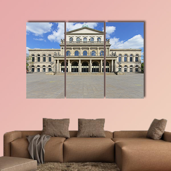 Classical State Opera House in Hanover Germany multi panel canvas wall art