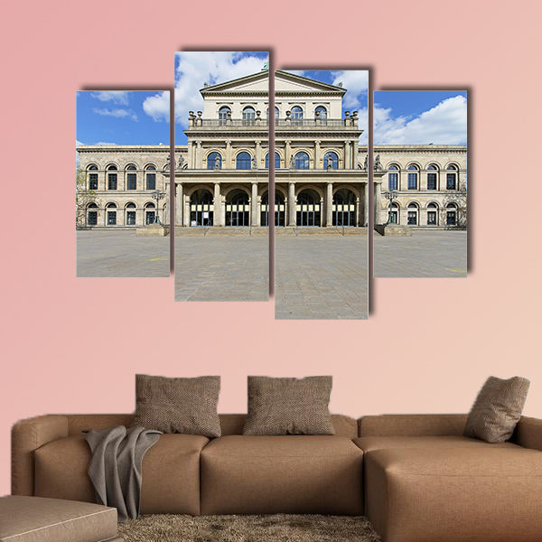 Classical State Opera House in Hanover Germany multi panel canvas wall art