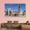 Plaza do comercio, Lisbon Portugal multi panel canvas wall art