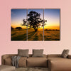 Sun rises over the Clare Valley, South Australia multi panel canvas wall art