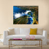 Zambia and Zimbabwe Victoria Falls or is the widest waterfall in the world Multi panel canvas wall art