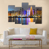 Copy of Copy of Lac-Superieur, in Laurentides Multi panel canvas wall art