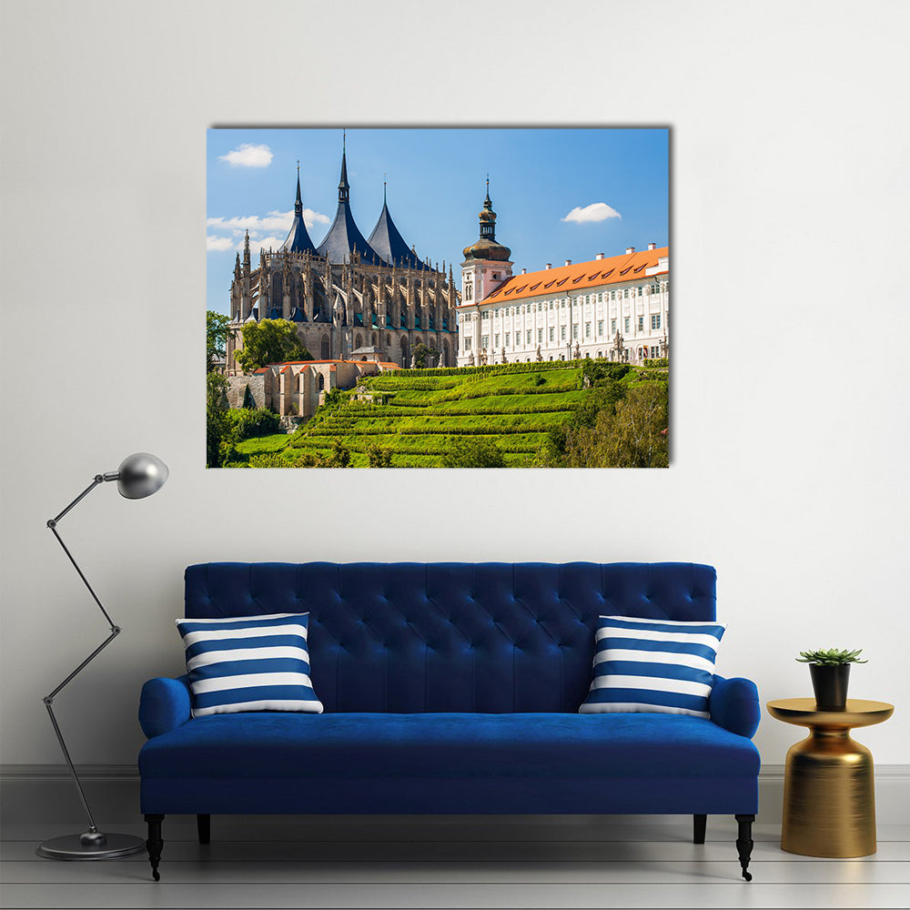 Kutna Hora Church Of Saint Barbara,  Multi Panel Wall Art