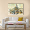 St Pietro, Vatican - artwork in painting style Multi panel canvas wall art