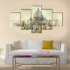 St Pietro, Vatican - artwork in painting style Multi panel canvas wall art