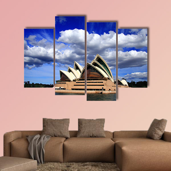 Opera house multi panel canvas wall art