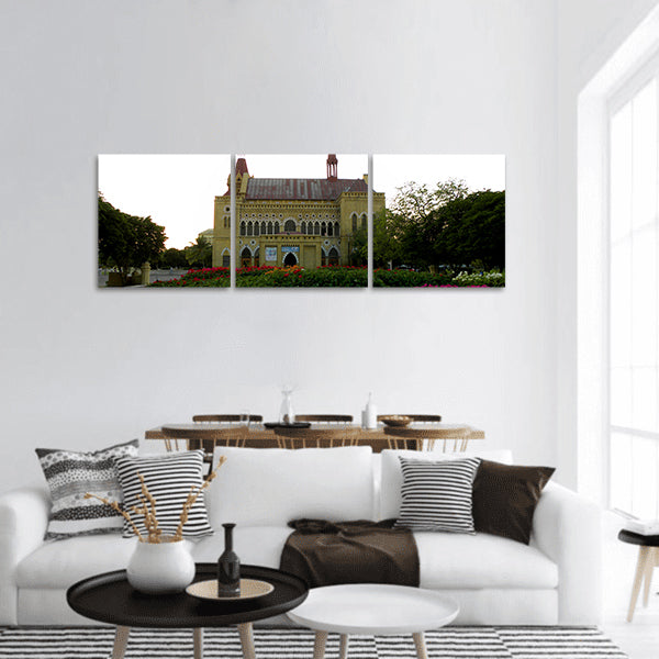 PAKISTAN FRERE HALL, REMNAT BUILDING OF BRITISH ERA  panoramic canvas wall art