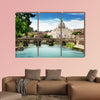 View on Tiber and St Peter Basilica in Vatican multi panel canvas wall art