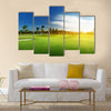 golf course in Dominican republic Multi Panel Canvas Wall Art