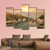 Seaport Balaklava in Crimea Ukraine multi panel canvas wall art