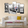 London cityscape, including tower bridge Multi panel canvas wall art