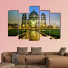 Berliner Dom, is the colloquial name for the Supreme Parish in Berlin multi panel canvas wall art