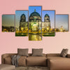 Berliner Dom, is the colloquial name for the Supreme Parish in Berlin multi panel canvas wall art