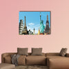 Travel the World, concept multi panel canvas wall art