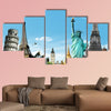 Travel the World, concept multi panel canvas wall art