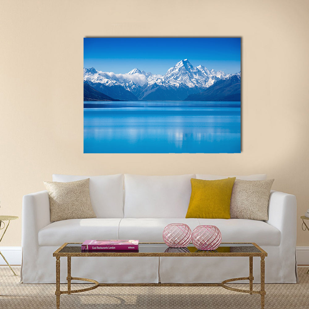 Lake Pukaki, South Island, New Zealand multi panel canvas wall art