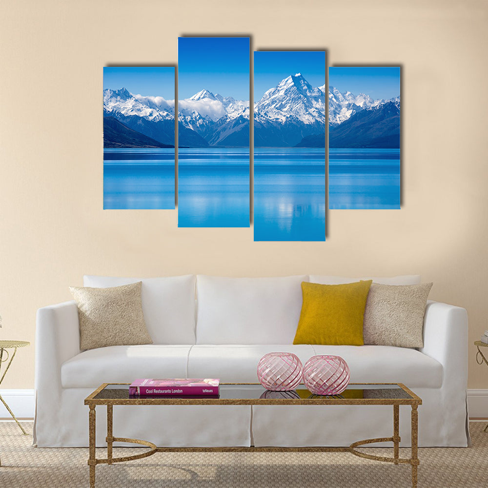 Lake Pukaki, South Island, New Zealand multi panel canvas wall art