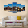 The majestic Sultan Omar Ali Saifuddien Mosque of Brunei lake the surrounding Multi panel canvas wall art