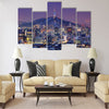 Downtown skyline of Seoul Multi panel canvas wall art