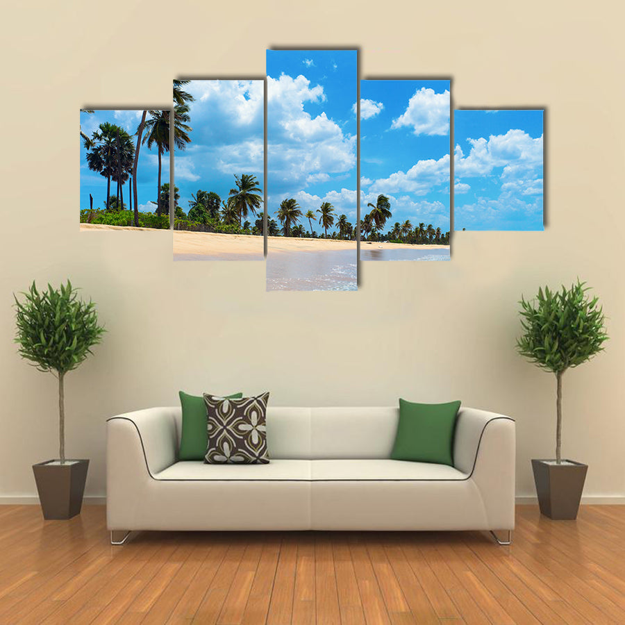 Nilaveli beach, Trincomalee, Sri Lanka Multi Panel Canvas Wall Art